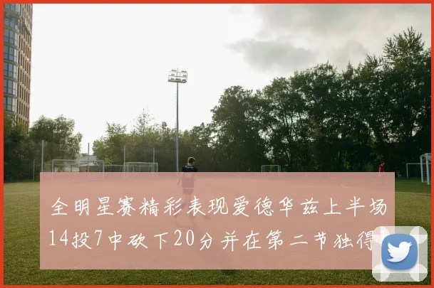 全明星赛精彩表现爱德华兹上半场14投7中砍下20分并在第二节独得17分